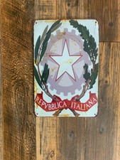 Metal sign, 20x30 cm