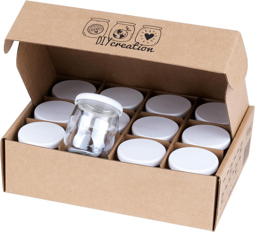 Vasetti vetro per yogurt - per,