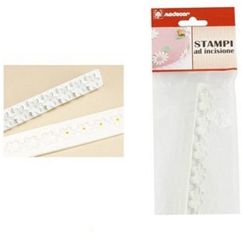 Stampo incisione fiori cake - stampo,