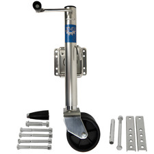 Cric Rimorchio Girevole Doppia