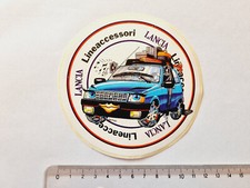 ADESIVO LANCIA YPSILON ACCESSORI STICKER AUTOCOLLANT AUFKLEBER VINTAGE 80s
