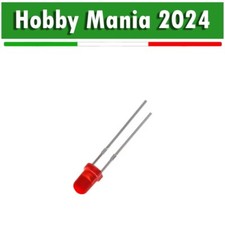 25 Pezzi - LED Diodo 3mm Rosso