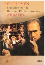 Beethoven: Sinfonie N. 4 & 7 Claudio Abbado, Berliner - DVD