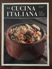 R23> LA CUCINA ITALIANA  -  GASTRONOMIA CON LA CUCINA IN REDAZIONE  - N 1 1991 