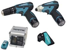 KIT TRAPANO HP330D+TRAPANO TD090D 2 BATT.LITIO 10,8V 1,3AH (DK1493X1)  2 batt...