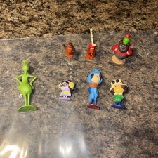 Lotto 6 Figurine Natalizie Il