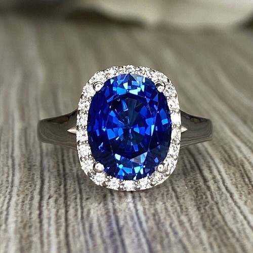 Anello con diamanti creato - , in