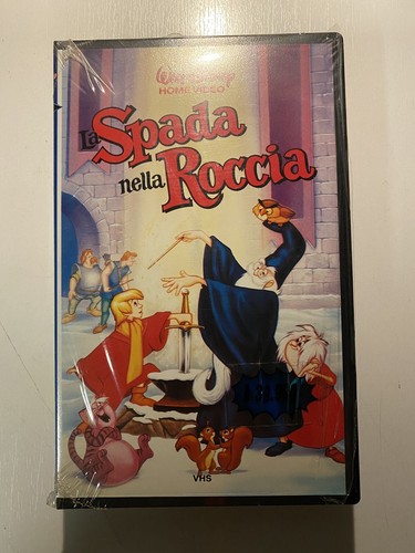 Vhs disney spada nella - la,