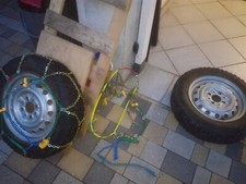 Coppia Gomme Chiodate  Fiat Panda 81/03 Senza Catene 