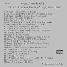 Rap & Hip-Hop.. White CD. Lil