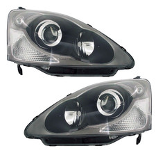 Kit fari per Honda Civic VII 2003-2005 EU EP H1 HB3 alogeni neri