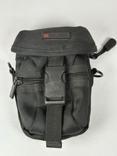 Marsupio Tattico Top Power Nero Con Tasche Multiple E Gancio Cintura Vintage