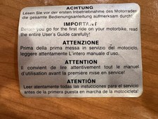 KTM LC4 2001 ACHTUNG ATENTION