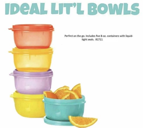 Tupperware ideal lit ciotole - tupperware, lit'l
