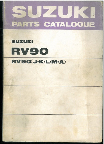 Parts catalogue suzuki - catalogue, van