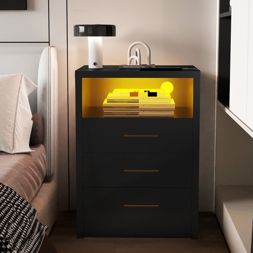 Comodino led lucido - led,