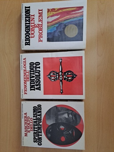 Julius evola tre libri - -,