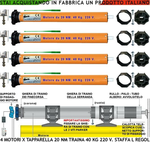 Motore tapparelle elettriche - motore,