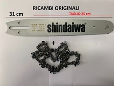 SHINDAIWA KIT BARRA DA 25CM CATENA 40 MAGLIE IDEALE PER MOTOSEGA 251 280 360 TS