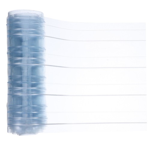 Striscia tenda porta - pvc, blu
