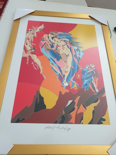 Serigrafia firmata numerata