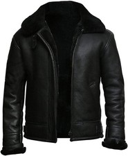 Bomber uomo nero B3 aviatore