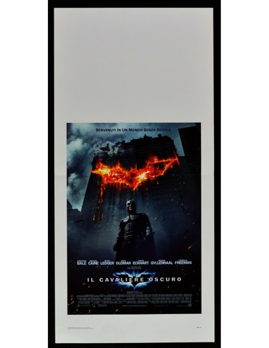 Locandina batman cavaliere - batman, il