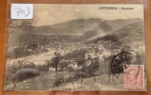 Cartolina pontremoli panorama - cartolina,