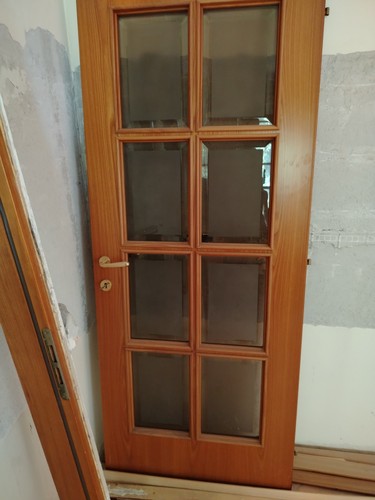 Porta interna legno marrone