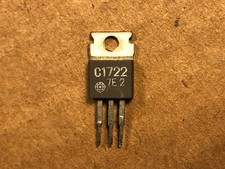 Tirante transistor originale d'epoca Hitachi 2SC1722 per Hitachi HMA-8300 (quantità disponibile)