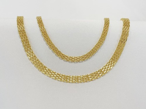 Collana catena maglia ostrica