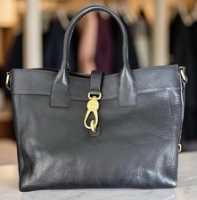 Borsa a tracolla Dooney Bourke nera Amelie borsa in pelle vacchetta fiorentina