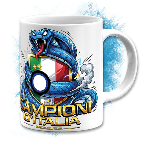 Tazza campioni italia 21 - d’italia,