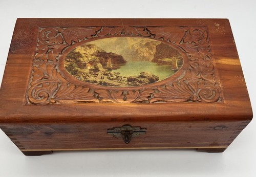 Scatola vintage legno - scatola,