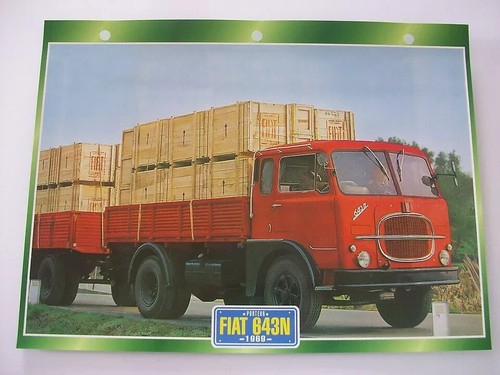 Carte fiche camion porteur - carte,