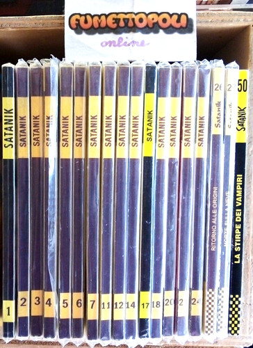 Lotto fumetti satanik - 18,