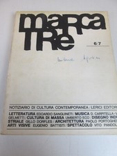 1964 MARCATRE N 6/7  RIVISTA ARCHITETTURA ARTE MODERNA CONTEMPORANEA DESIGN SC82