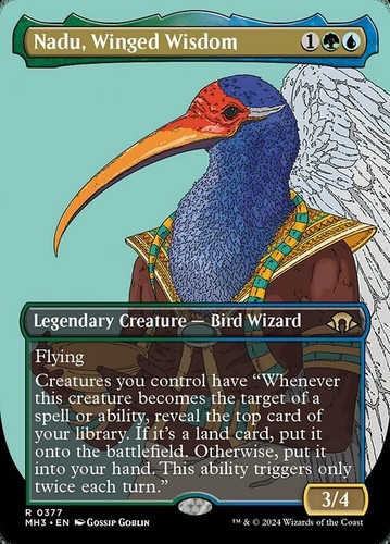 Mtg nadu winged - mtg, nadu,