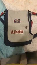 zaino a tracolla a.j.malloy unisex come nuovo mai usato