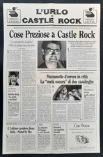 Stephen King – L’urlo di Castle Rock – giornale promozionale – Cose preziose