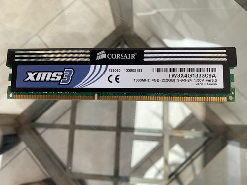 Corsair xms3 tw3x4g1333c9a ram - corsair,