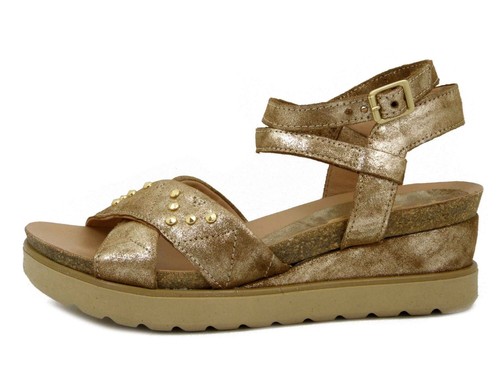 Sandali donna beige - sandali, pelle