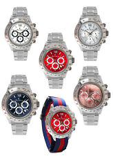 PT-381CHR orologio cronografo quarzo in policarbonato trasparente modello UNISEX