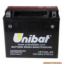 Batteria unibat harley - batteria,