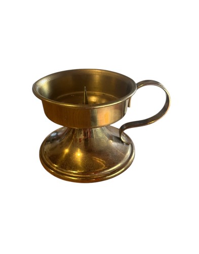 Bugia candelabro ottone - 💙,
