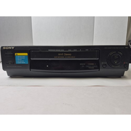Sony slv 678hf vhs - sony, 4