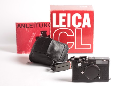 Corpo leica nero - cl, fotocamera