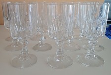 SERVIZIO 15 BICCHIERI CALICI IN CRISTALLO - SPEDIZIONE GRATIS