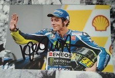 AUTOGRAFO Valentino Rossi Moto