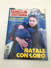 Famiglia Cristiana n.51 anno 1997 Presepi tra tende  nei paesi del terremoto